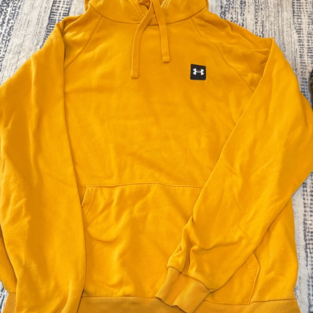 Under Armour Men's Mustard Hoodie